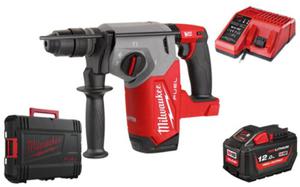 Motowiertarka SDS-Plus Milwaukee 2,5J 18V M18FHX 1x aku 12,0Ah, adowarka, walizka - 2876899761