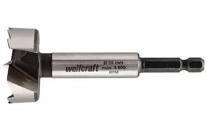 Wierto Forstner do wycinania otworw z trzpieniem szecioktnym r. 35mm Wolfcraft 3310000 - 2825959522