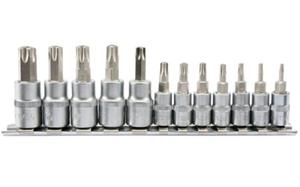 Klucze trzpieniowe YATO TORX security 12cz. na szynie - 2825956608