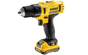 DEWALT wiertarko - wkrtarka 10,8V system XR uchwyt 10mm 2 biegi Li-Ion 2,0 Ah DCD710D2-QW - 2825961329