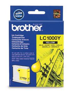 oryginalny atrament Brother [LC-1000Y] yellow - 2824389354