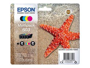 oryginalny multipak Epson 603 [C13T03U64010] cmyk - 2859683852