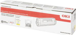 oryginalny toner Oki [46861305] yellow - 2859683863