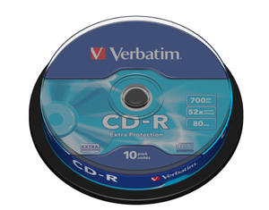 Pyta CD-R Verbatim 700MB Cake 10szt. - 2824390951