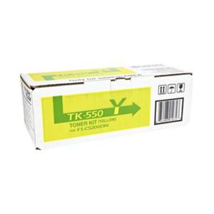 oryginalny toner Kyocera [TK-550Y] yellow - 2824391656