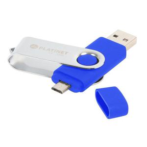 Pendrive Platinet 16GB BX-Depo Blue - 2824394410