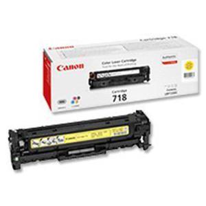 oryginalny toner Canon [CLBP-718Y = CRG-718Y] yellow - 2824389858