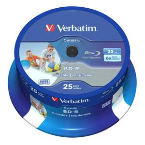 Pyta BD-R SL Verbatim 25GB Cake 25szt. - 2844285704