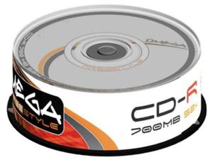 Pyta CD-R Omega 700MB Cake 25szt. - 2844285708