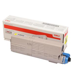 oryginalny toner OKI 46490605 yellow - 2855372229