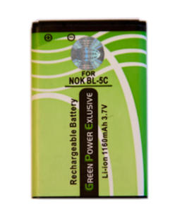 BATERIA NOKIA BL-5C / BL5C / Li-Ion / 1160mAh / 3.7V /zamiennik GPE:1100, 1101, 1110, 1110i, 1112, 1200, 1208, 1255, 1315, 1600,1650, 2112, 2118, 2255 - 2826493116