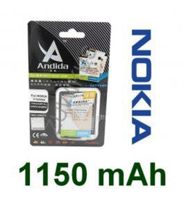 BATERIA NOKIA BP-5L / BP5L / Li-Ion / 1150mAh / zamiennik Andida: E61, E62, 9500, 7700,7710, E62 770, N800, Internet Tablet, N92 - 2826493158