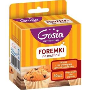 FOREMKI PAPIEROWE NA MUFFINKI 30SZT 8522 - 2828121641