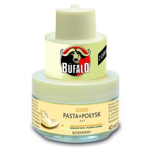 BUFALO 2w1 PASTA+POYSK BEZBARWNA 40ML - 2828120271