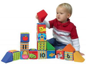 K'S KIDS KLOCKI-PUZZLE EDUKACYJNE KA10458-PG - 2870193790