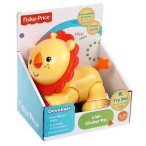 Fisher Price Klikajce zwierzaki Lew CDC10 as.CGG83 - 2868048007