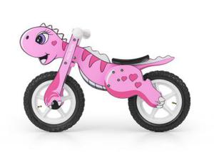 Milly Mally DINO Rowerek biegowy PINK - 2870194932