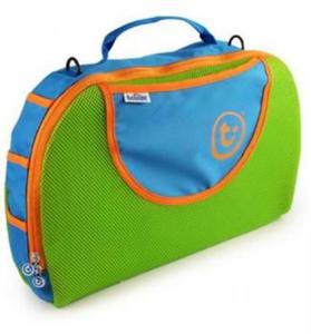 TRUNKI TORBA PODRӯNA TOTE BAG niebiesko-zielona TRUA-0184 - 2870195562