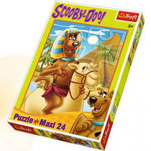 TREFL PUZZLE 24 MAXI SCOOBY DOO W EGIPCIE 14233 - 2870196385