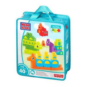 Mega Bloks KLOCKI POZNAJEMY KSZTATY DXH34 - 2868048714