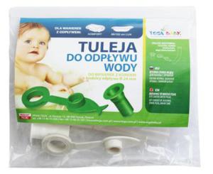 Tega Tuleja TG-140 Zestaw do odpywu wody do wanienek 86/102 cm z odpywem oraz do wanienek komfort - 2870197040