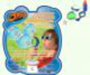 Optrix 3-D Bubbles 3D baki mydlane zabawa & magia GWIAZDY. - 2870189974