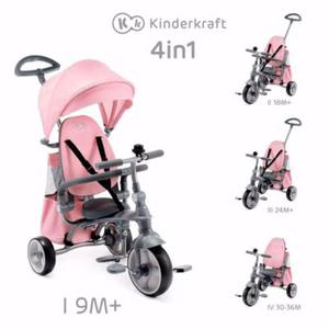 Kinderkraft Rowerek Trjkoowy 4W1 Jazz Pink 9m+ - 2870197657