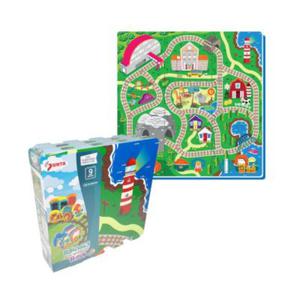 Smily Play Puzzle Piankowe Mata Tory z pocigiem 9el 3030 - 2870198164