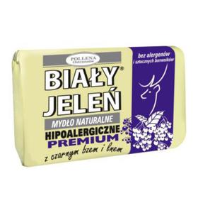 BIAY JELE Mydo naturalne hipoalergiczne z czarnym bzem i lnem 100g Premium - 2868049846