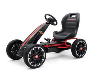 Milly Mally Gokart na peday Abarth Black wiek 3-9 lat d. 113 cm - 2870199002