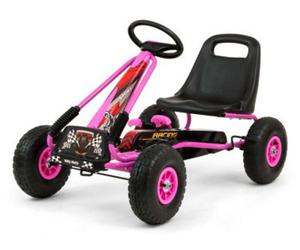 Milly Mally Gokart na peday Thor Pink 3-8 lat d. 93 cm - 2868700467