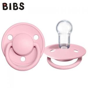 BIBS DE LUX BABY PINK ONE SIZE Smoczek uspokajajcy silikonowy - 2868051171