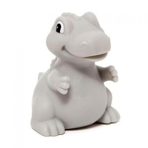 Petit Monkey - Mikka pastelowa lampka nocna LED T-rex szary - 2868051176