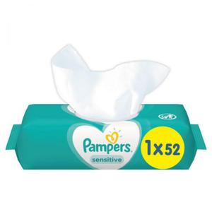 Pampers Sensitive Chusteczki Nawilane 52 szt. - 2870200451