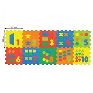 SMILY MATA PIANKOWA LICZENIE 10 EL SP83700 puzzle piankowe 32x32cm - 2870200523