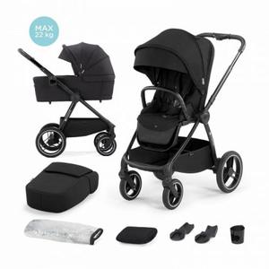 Kinderkraft NEA Wzek uniwersalny gboko-spacerowy 2iw1 MIDNIGHT BLACK - 2868994298