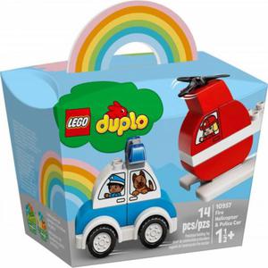 LEGO DUPLO Klocki 10957 Helikopter straacki i radiowz - 2871580131