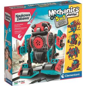 Clementoni Naukowa Zabawa Mechanics Junior Roboty 50719 - 2871674497