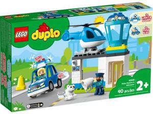 LEGO DUPLO 10959 Posterunek policji i helikopter - 2873563751