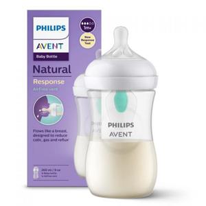 Avent SCY673/01 Butelka Natural 3 Response Airfree 260ml responsywna - 2873948836