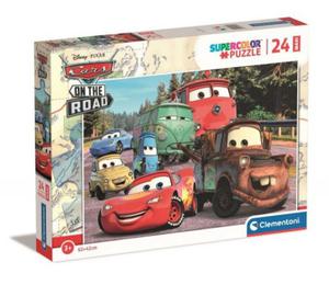 CLEMENTONI puzzle 24 maxi SuperKolor Cars On The Road 24239 - 2873948888