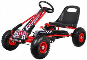 Ramiz Gokart na Peday AIR Czerwony A15 d. 105 cm - 2874238784