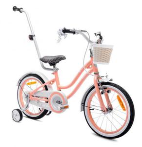 Sun baby Rowerek dla dziew 16" Heart bike morelowy - 2874238794