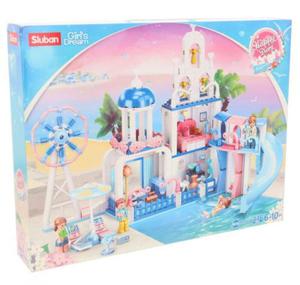 SLUBAN Klocki Girl's Dream Domek Wakacyjny 446el. G158031 - 2874711947