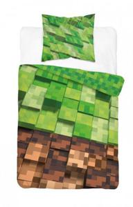 DETEXPOL Pociel baweniana 2cz. 140x200 Minecraft 4663A - 2876980375