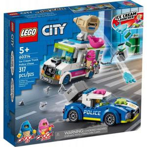 Lego CITY 60314 Policyjny pocig za furgonetk z lodami - 2877122362