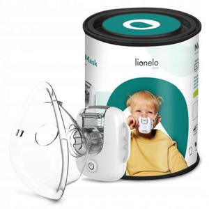 LIONELO NEBI AIR MASK Nebulizator Inhalator siateczkowy przenony CICHY - 2877949514