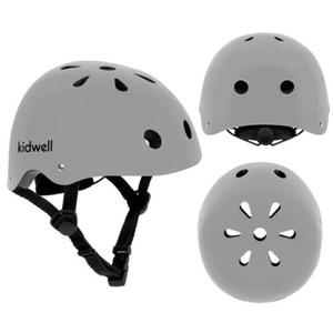 Kidwell Kask rowerowy regulowany ORIX II Grey rozmiar S 48-52cm - 2878761402