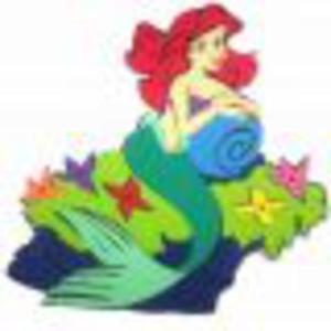 Disney Syrenka Ariel - dekoracja cienna SRPW-1008 - 2870191584