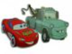 Disney Dekoracja cienna dwuwarstwowa - Cars-Zygzak i Zomek SRCR-101 - 2870191586